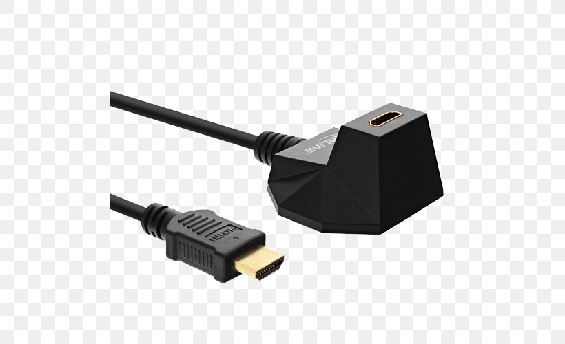 HDMI Adapter RCA Connector Electrical Connector Electrical Cable, PNG, 500x500px, Hdmi, Adapter, Av Receiver, Buchse, Cable Download Free