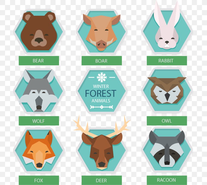 Hexagon Clip Art, PNG, 723x732px, Hexagon, Animal, Canidae, Carnivoran, Cartoon Download Free