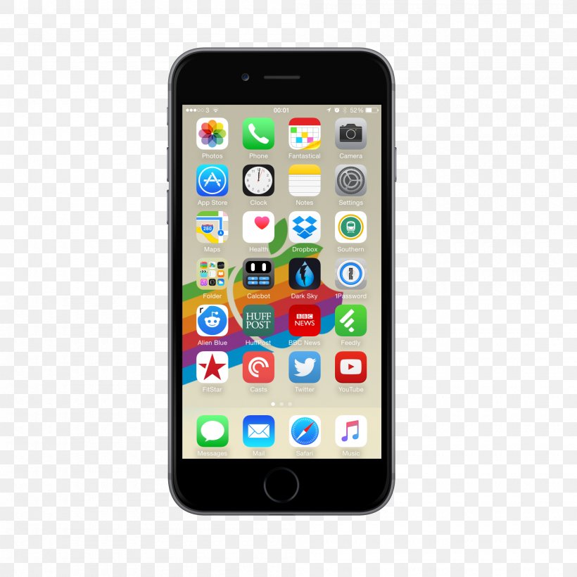 IPhone 6 Plus IPhone 6s Plus IPhone 4 IPhone 3GS, PNG, 2000x2000px, Iphone 6 Plus, Cellular Network, Communication Device, Electronic Device, Electronics Download Free
