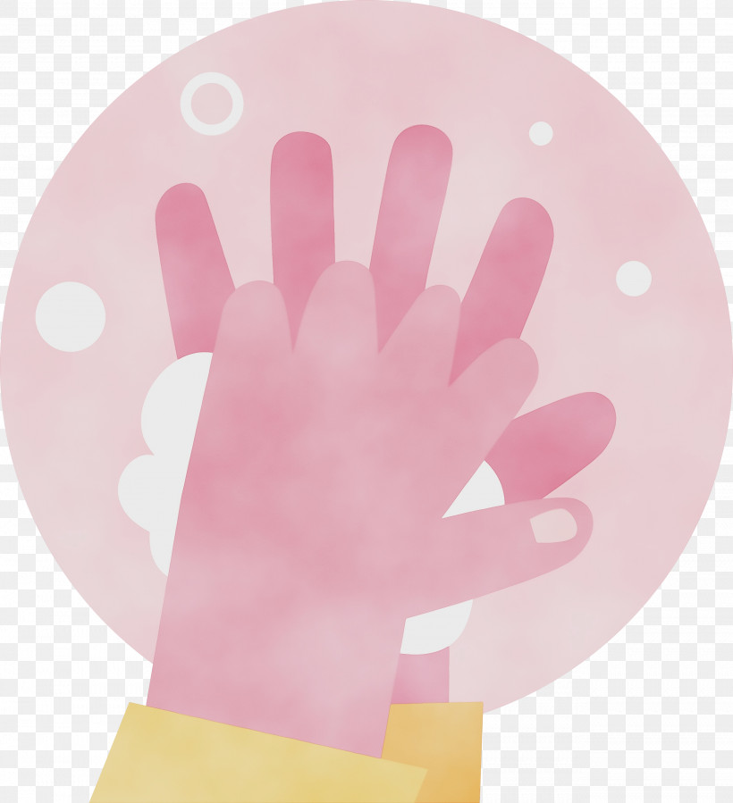 Pink M, PNG, 2583x2832px, Hand Washing, Paint, Pink M, Watercolor, Wet Ink Download Free