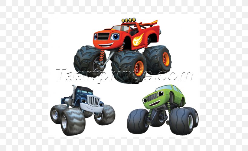 Car Wheel Tire Nickelodeon Monster Truck, PNG, 500x500px, Car, Automotive Tire, Automotive Wheel System, Blaze And The Monster Machines, Fisherprice Download Free