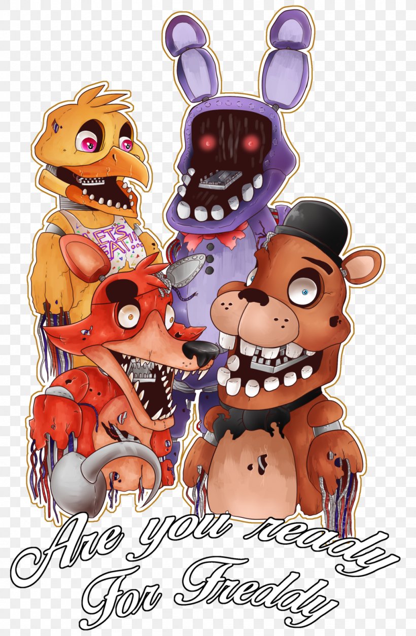 Five Nights At Freddy's 2 Five Nights At Freddy's 4 Five Nights At Freddy's 3 Freddy Fazbear's Pizzeria Simulator Drawing, PNG, 1024x1566px, Watercolor, Cartoon, Flower, Frame, Heart Download Free