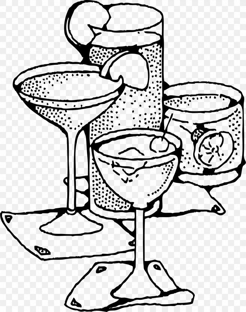 Fizzy Drinks Cocktail Alcoholic Drink Clip Art, PNG, 1892x2400px, Fizzy Drinks, Alcoholic Drink, Art, Black And White, Cocktail Download Free