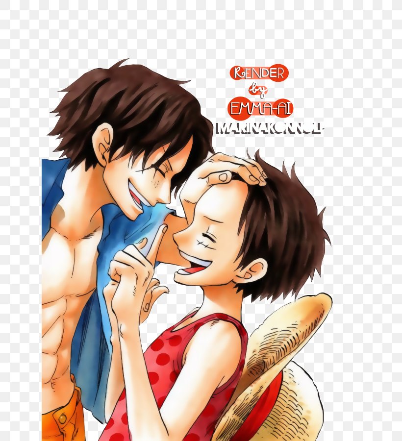 Monkey D. Luffy Portgas D. Ace One Piece Sabo Nami, PNG, 649x900px, Watercolor, Cartoon, Flower, Frame, Heart Download Free