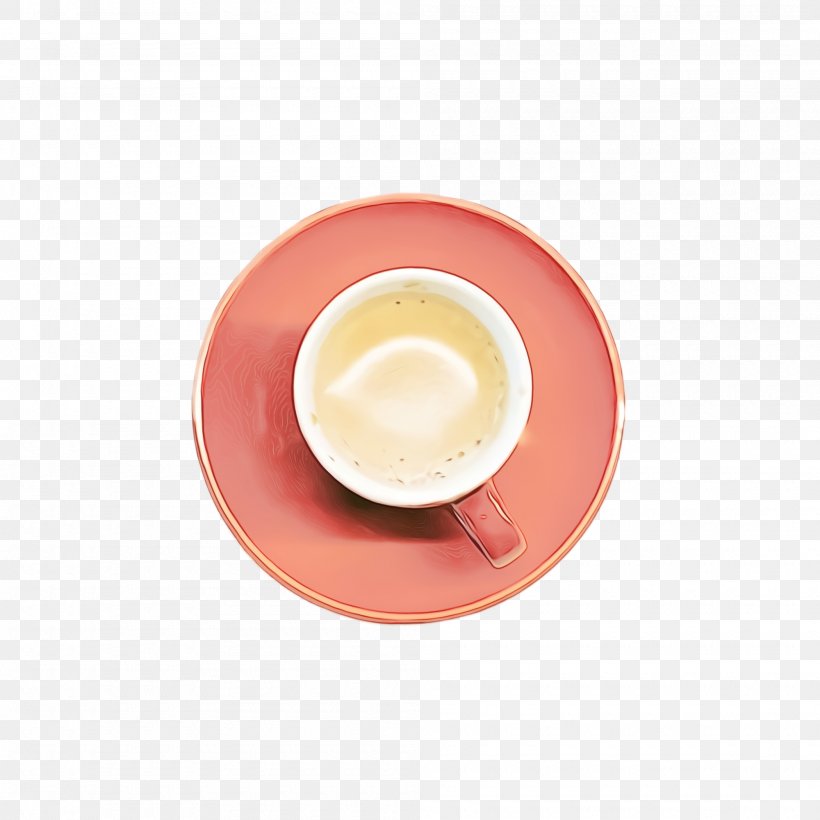 Orange, PNG, 2000x2000px, Watercolor, Cup, Espresso, Orange, Paint Download Free