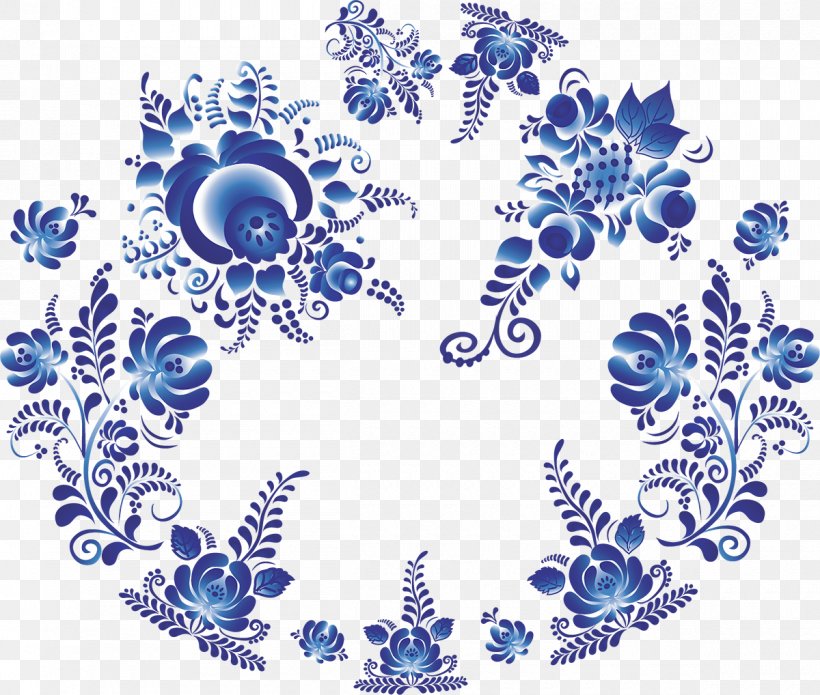 Ornament Clip Art Gzhel Художественная роспись, PNG, 1200x1018px, Ornament, Area, Blue, Blue And White Porcelain, Cobalt Blue Download Free