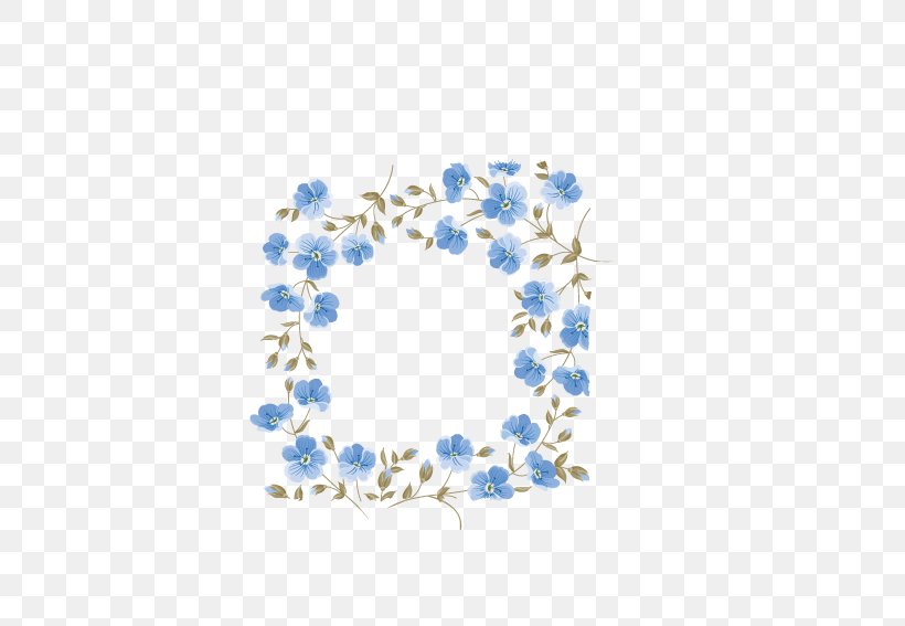 Blue Flower Wreath, PNG, 567x567px, Blue, Area, Crown, Flower, Garland Download Free