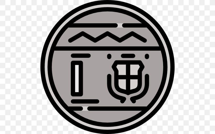 Aruban Florin Coin, PNG, 512x512px, Aruban Florin, Area, Black And White, Brand, Business Download Free
