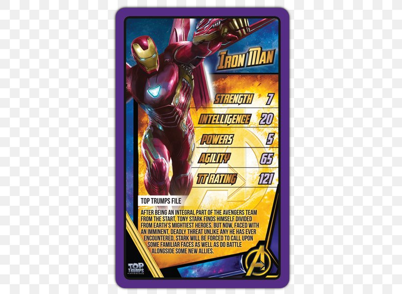 Winning Moves Top Trumps War Machine Card Game, PNG, 600x600px, Top Trumps, Action Figure, Avengers Infinity War, Board Game, Captain America Download Free