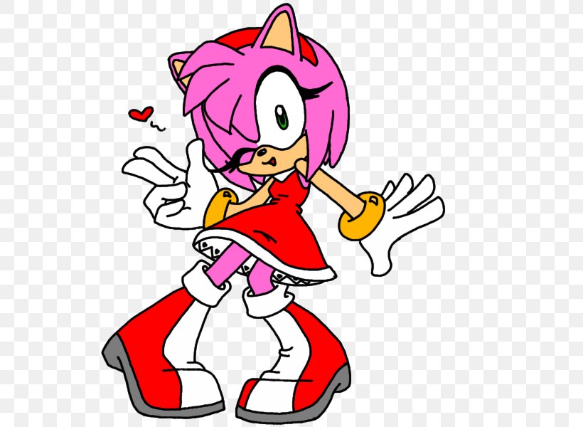 Amy Rose Doctor Eggman Drawing Sonic The Hedgehog Art, PNG, 600x600px, Watercolor, Cartoon, Flower, Frame, Heart Download Free