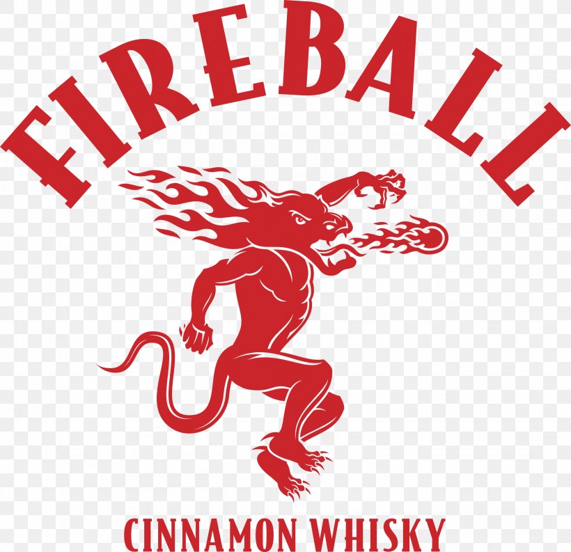 Fireball Cinnamon Whisky Bourbon Whiskey Distilled Beverage Canadian Whisky, PNG, 2456x2378px, Watercolor, Cartoon, Flower, Frame, Heart Download Free