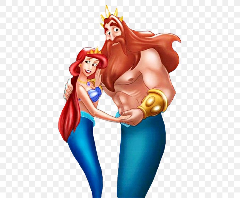 Queen Athena King Triton Ariel Melody Mermaid, PNG, 446x679px, Watercolor, Cartoon, Flower, Frame, Heart Download Free