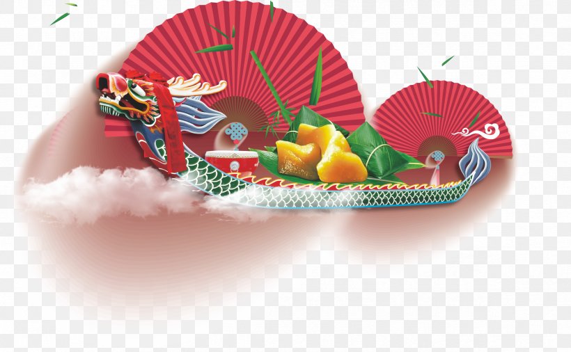 Zongzi Dragon Boat Festival Bateau-dragon, PNG, 2373x1467px, Zongzi, Bateaudragon, Boat, Chinese Dragon, Cuisine Download Free