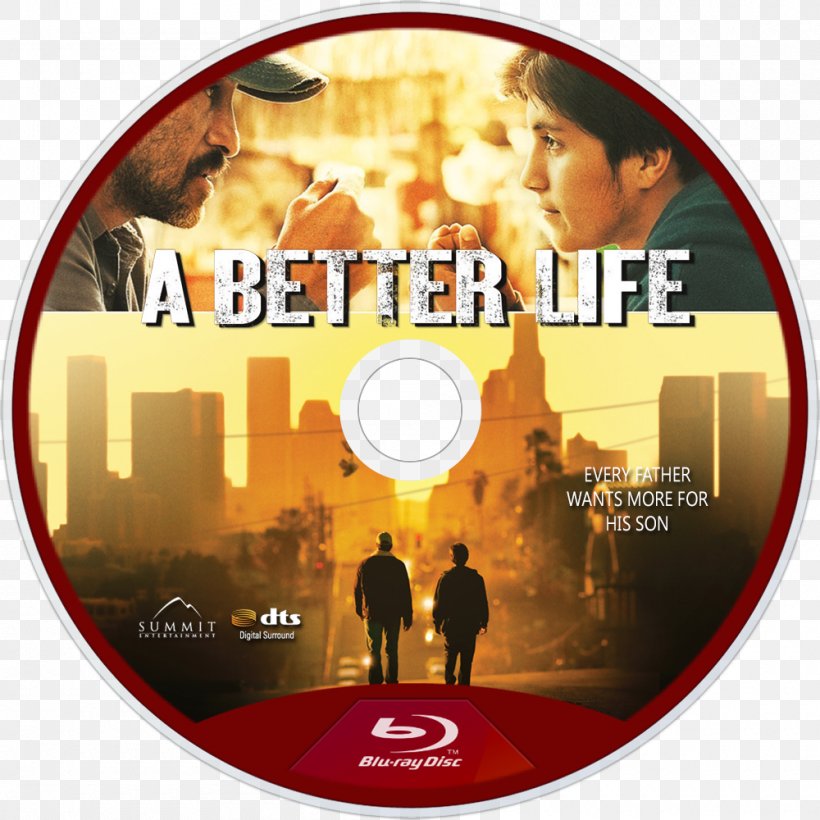 A Better Life Blu-ray Disc Film 1080p DVD, PNG, 1000x1000px, Better Life, Bluray Disc, Brand, Dolby Digital, Dts Download Free