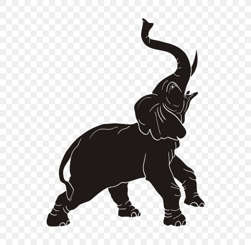 African Elephant Elephantidae Clip Art, PNG, 700x800px, African Elephant, Black And White, Carnivoran, Cattle Like Mammal, Cow Goat Family Download Free