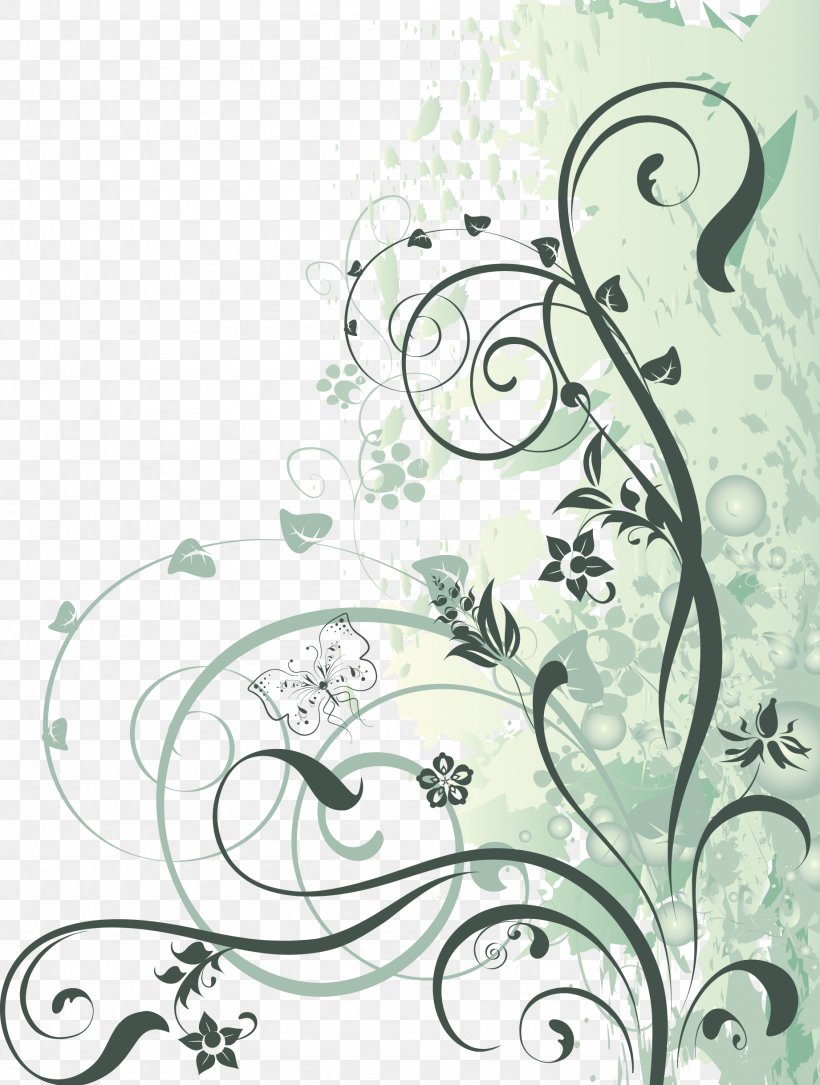 Flower Pattern, PNG, 1842x2438px, Flower, Art, Black And White, Branch, Color Download Free