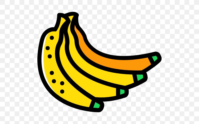 Fruit Banana Auglis Clip Art, PNG, 512x512px, Fruit, Area, Artwork, Auglis, Banana Download Free