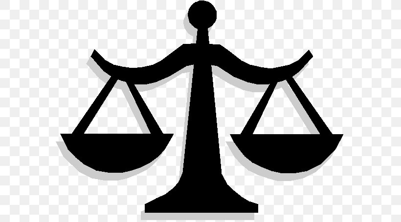 Measuring Scales Lady Justice Symbol Clip Art, PNG, 592x455px, Measuring Scales, Black And White, Brand, Judge, Justice Download Free