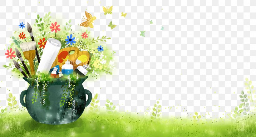 Watercolor Painting Cartoon Illustration, PNG, 1191x639px, Watercolor Painting, Cartoon, Child, Color, Flora Download Free