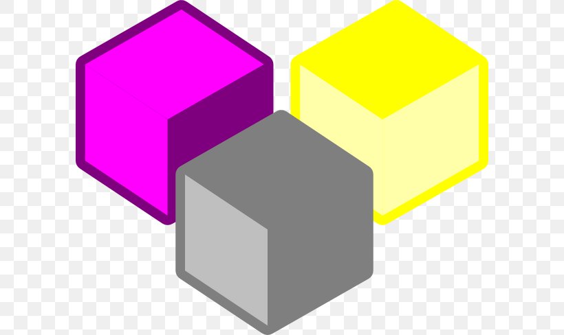 Cube Backdrop CMS Clip Art, PNG, 600x488px, Cube, Backdrop Cms, Brand, Drupal 8, Magenta Download Free