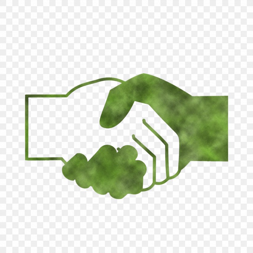 Handshake, PNG, 3000x3000px, Green, Finger, Gesture, Hand, Handshake Download Free