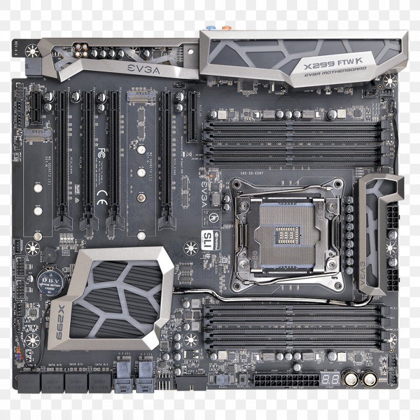 Motherboard Computer Hardware Intel Central Processing Unit Computer System Cooling Parts, PNG, 1000x1000px, Motherboard, Asrock, Central Processing Unit, Chipset, Computer Download Free