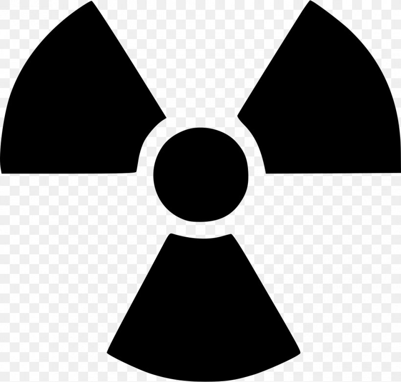 Radioactive Decay Hazard Symbol Biological Hazard Radiation, PNG, 980x934px, Radioactive Decay, Biological Hazard, Black, Black And White, Hazard Symbol Download Free