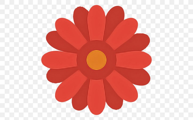 Red Petal Flower Gerbera Clip Art, PNG, 512x512px, Red, Flower, Gerbera, Material Property, Petal Download Free