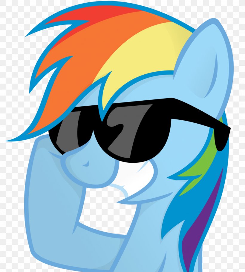 Rainbow Dash Pinkie Pie Sunglasses Applejack My Little Pony, PNG, 1024x1138px, Rainbow Dash, Applejack, Artwork, Blue, Fictional Character Download Free