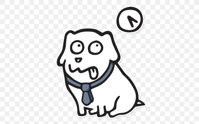 Shiba Inu Telegram Sticker Puppy Clip Art, PNG, 512x512px, Shiba Inu, Animal, Area, Black And White, Computer Software Download Free