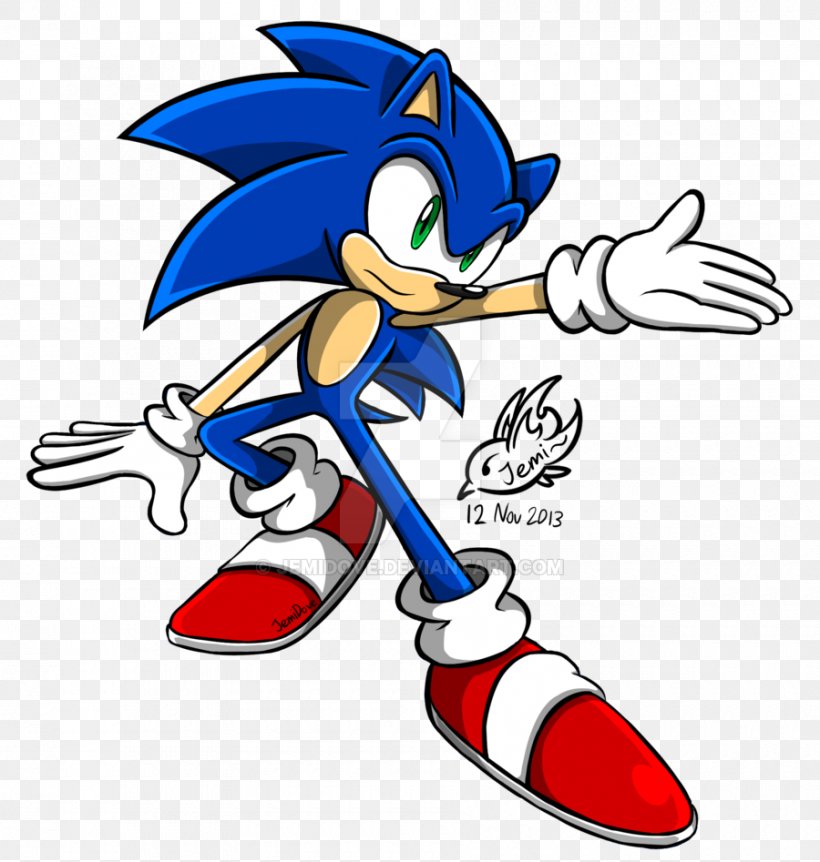 Sonic The Hedgehog Digital Art Drawing Fan Art, PNG, 900x947px, Sonic The Hedgehog, Art, Artist, Artwork, Beak Download Free