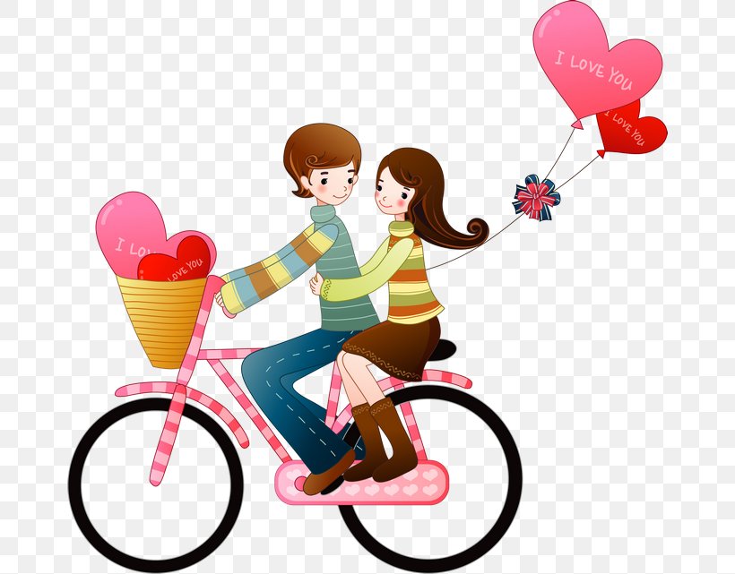 Valentine's Day Drawing Cartoon, PNG, 670x641px, Watercolor, Cartoon, Flower, Frame, Heart Download Free