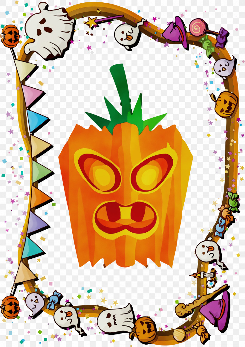 Pumpkin, PNG, 2121x3000px, Happy Halloween, Air Horn, Geometry, Paint, Pumpkin Download Free