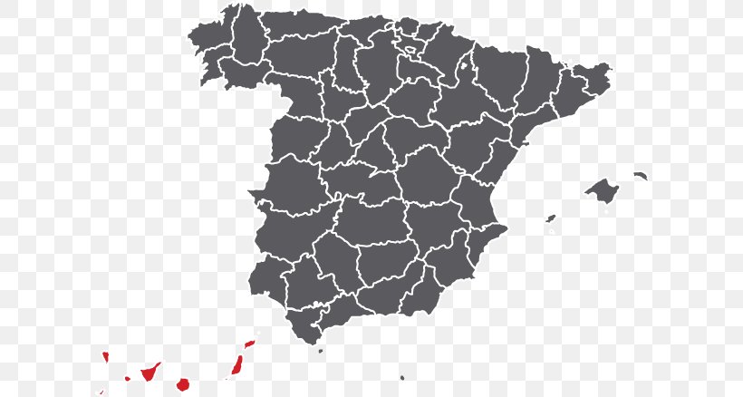 Spain World Map Mapa Polityczna Carta Geografica, PNG, 612x438px, Spain, Black And White, Carta Geografica, Geography, Map Download Free