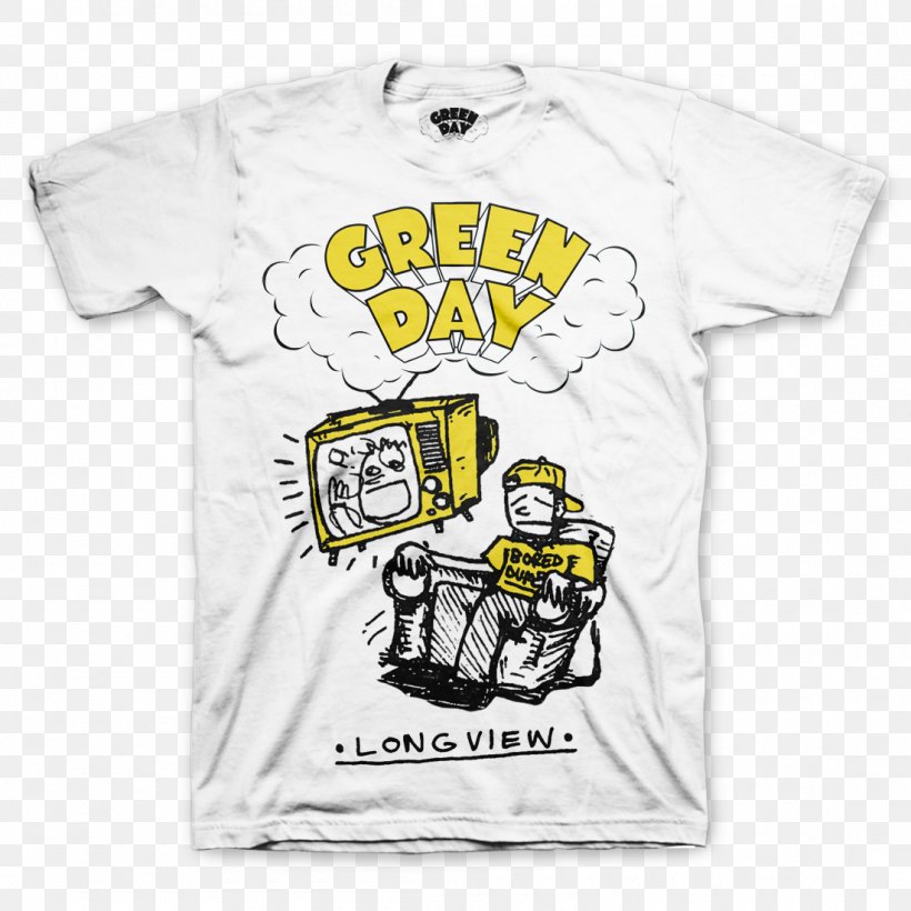 T-shirt Green Day Top Clothing, PNG, 1100x1100px, Tshirt, Active Shirt, Billie Joe Armstrong, Brand, Burnout Download Free