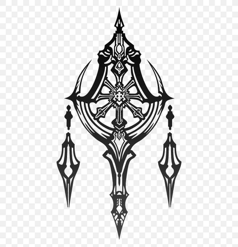Final Fantasy XII Ivalice Gabranth Square Enix Esper, PNG, 480x850px, Final Fantasy Xii, Black And White, Cross, Decal, Decor Download Free