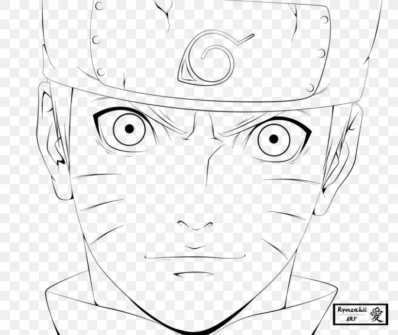 Naruto Uzumaki Line Art Sasuke Uchiha Hinata Hyuga, PNG, 1024x864px, Watercolor, Cartoon, Flower, Frame, Heart Download Free