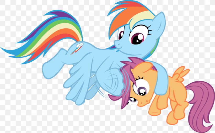 Rainbow Dash Scootaloo My Little Pony, PNG, 1136x703px, Watercolor, Cartoon, Flower, Frame, Heart Download Free