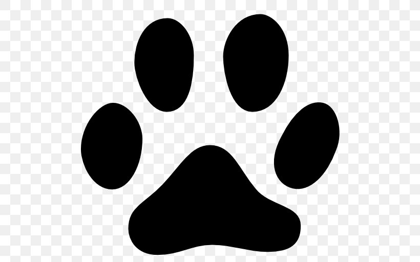 Black Cat Animal Track, PNG, 512x512px, Cat, Animal, Animal Track, Black, Black And White Download Free