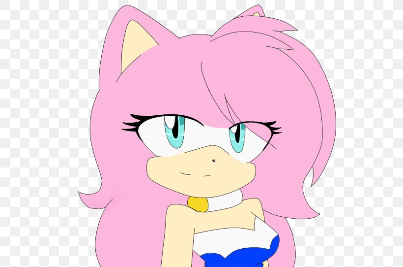 Drawing DeviantArt Amy Rose, PNG, 574x542px, Watercolor, Cartoon, Flower, Frame, Heart Download Free