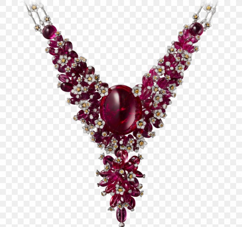 Ruby Necklace Jewellery Cartier Białe Złoto, PNG, 1000x938px, Ruby, Bead, Cabochon, Carat, Cartier Download Free