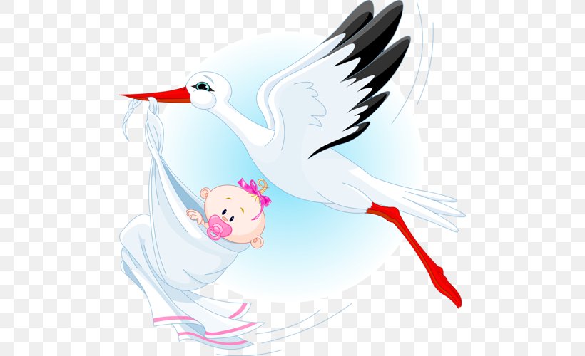 Stork Infant Clip Art, PNG, 486x500px, Stork, Art, Beak, Bird, Child Download Free