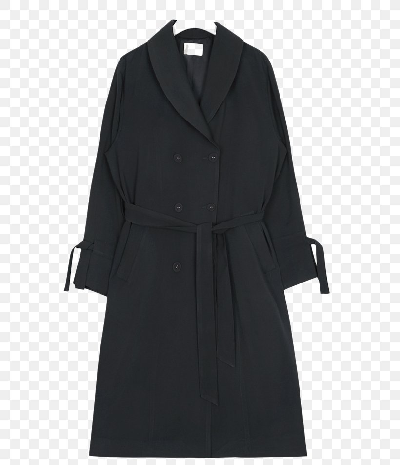 Trench Coat Overcoat Sleeve Dress Black M, PNG, 565x953px, Trench Coat, Black, Black M, Clothing, Coat Download Free