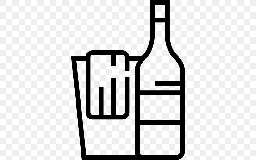 Bottle, PNG, 512x512px, Food, Alcoholic Drink, Black And White, Bottle, Brand Download Free