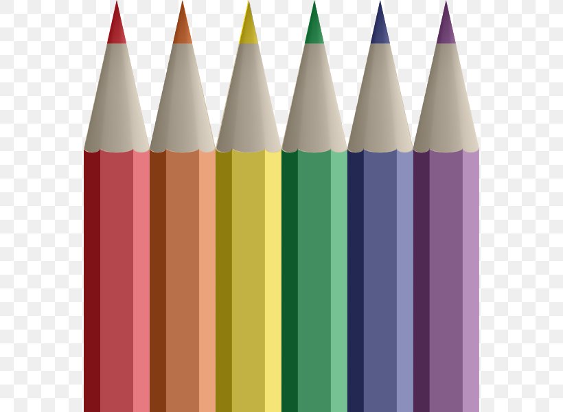 Colored Pencil Drawing Crayon Clip Art, PNG, 576x600px, Colored Pencil, Cartoon, Color, Coloring Book, Crayon Download Free