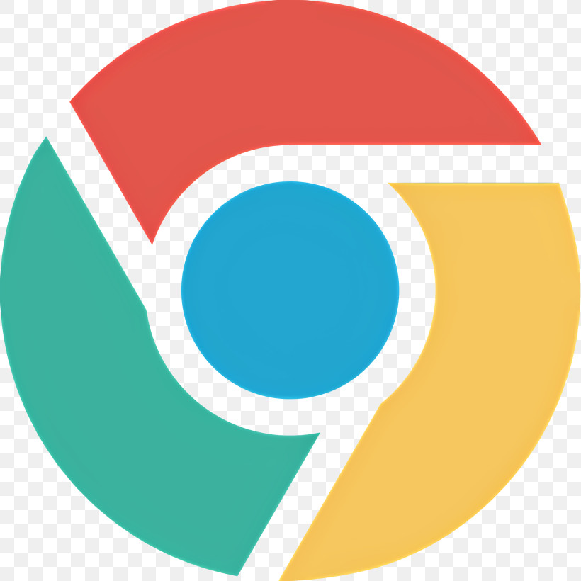 Google Icon - Flat Google Chrome Logo Design PNG