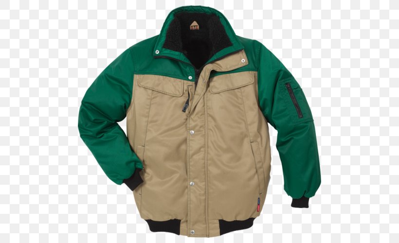 Jacket Green Polar Fleece Workwear Khaki, PNG, 500x500px, Jacket, Color, Fristads Kansas, Fur, Green Download Free