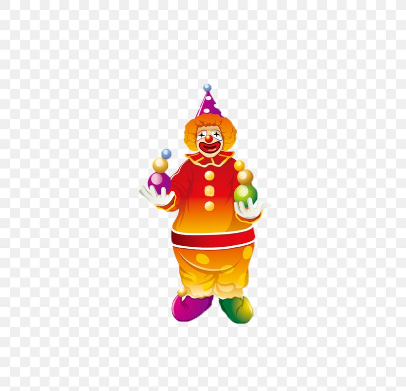 Clown Circus Illustration, PNG, 751x789px, Clown, Art, Cartoon, Christmas Ornament, Circus Download Free