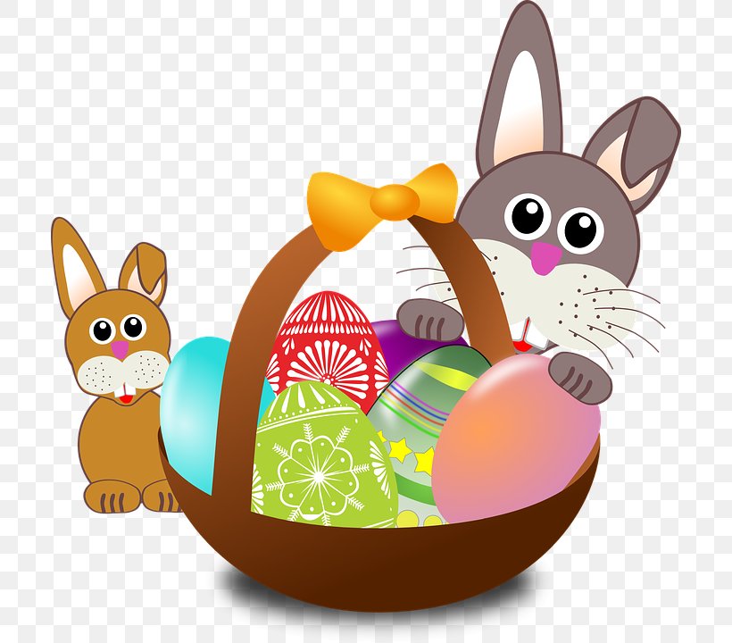 Easter Bunny Easter Basket Easter Egg Child, PNG, 706x720px, Easter Bunny, Basket, Child, Easter, Easter Basket Download Free