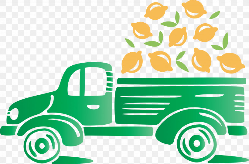 Lemon Truck Autumn Fruit, PNG, 3000x1984px, Lemon Truck, Area, Automobile Engineering, Autumn, Fruit Download Free